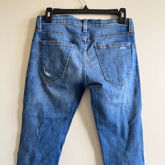 Current/Elliott Women's The Stiletto Skinny Jean in Niagara Destroy Wash Size 25 - Picture 6 of 8